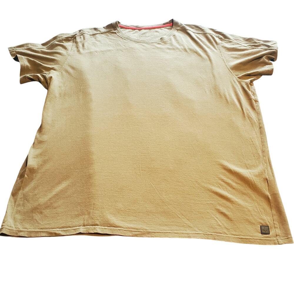 Tavik Beach Culture Size XXL Army Green Crew Neck T Shirt